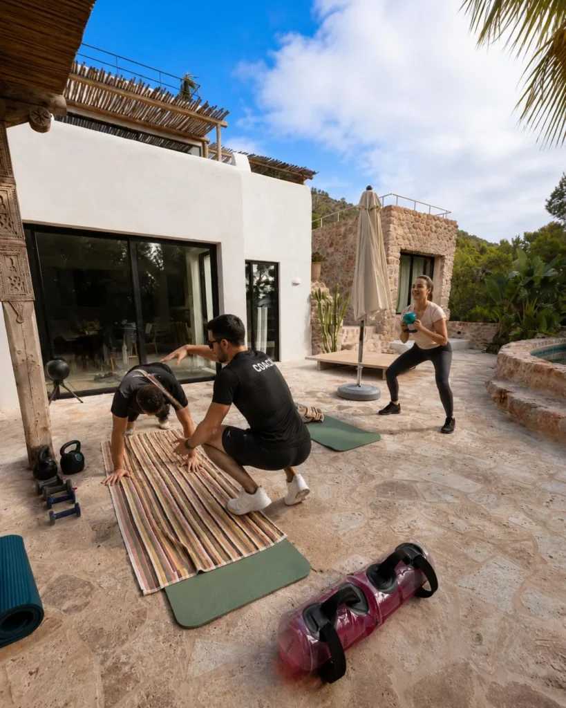 Personal trainer Ibiza – private training at your villa